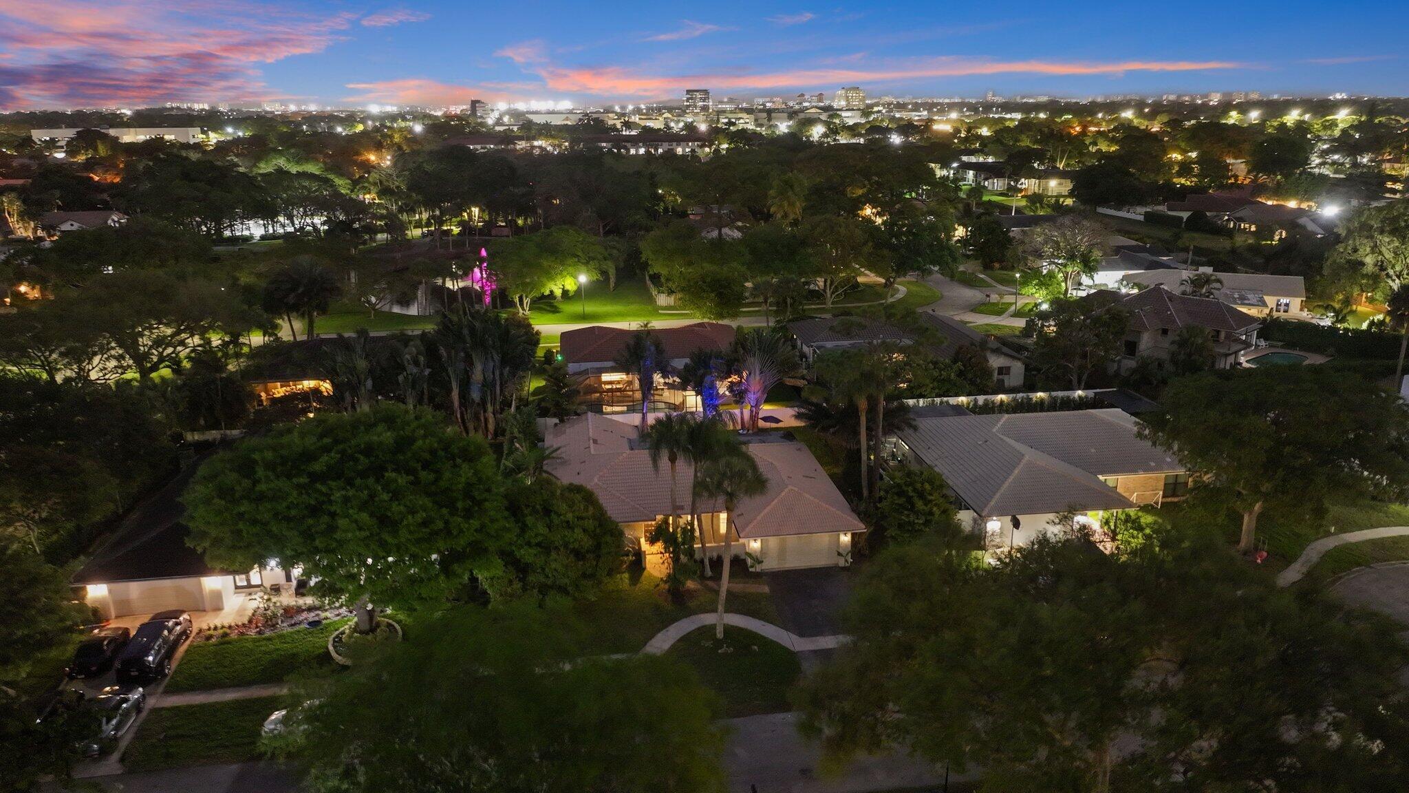 20898 Encanto Court Boca Raton, FL 33433 - Photo 64 of 67 Aerial Sunset