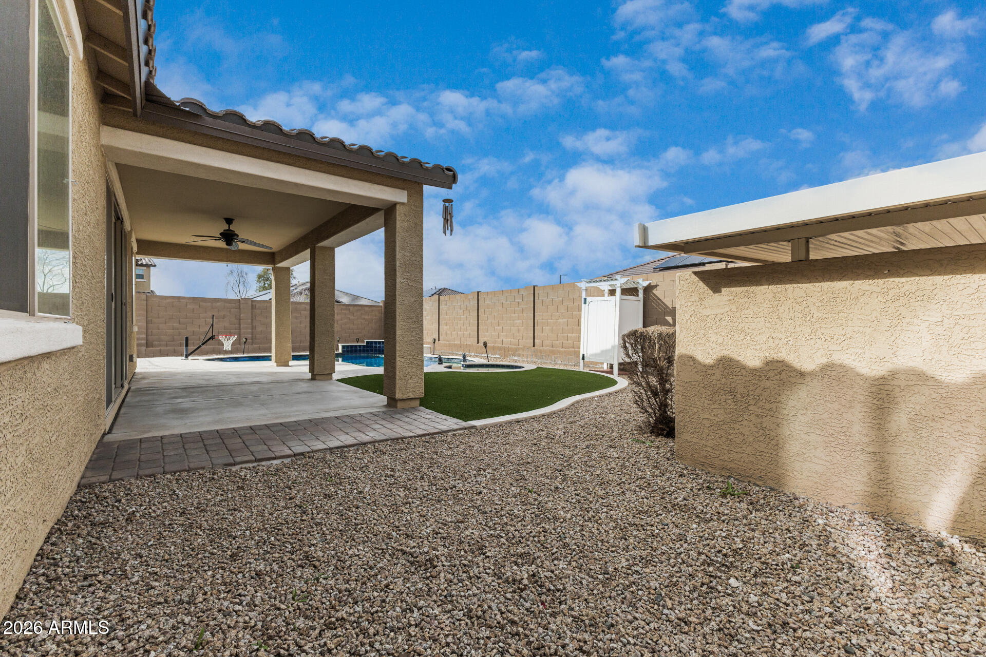 15768 West Pierce Street Goodyear, AZ 85338 - Photo 32 of 38 Completed Backyard