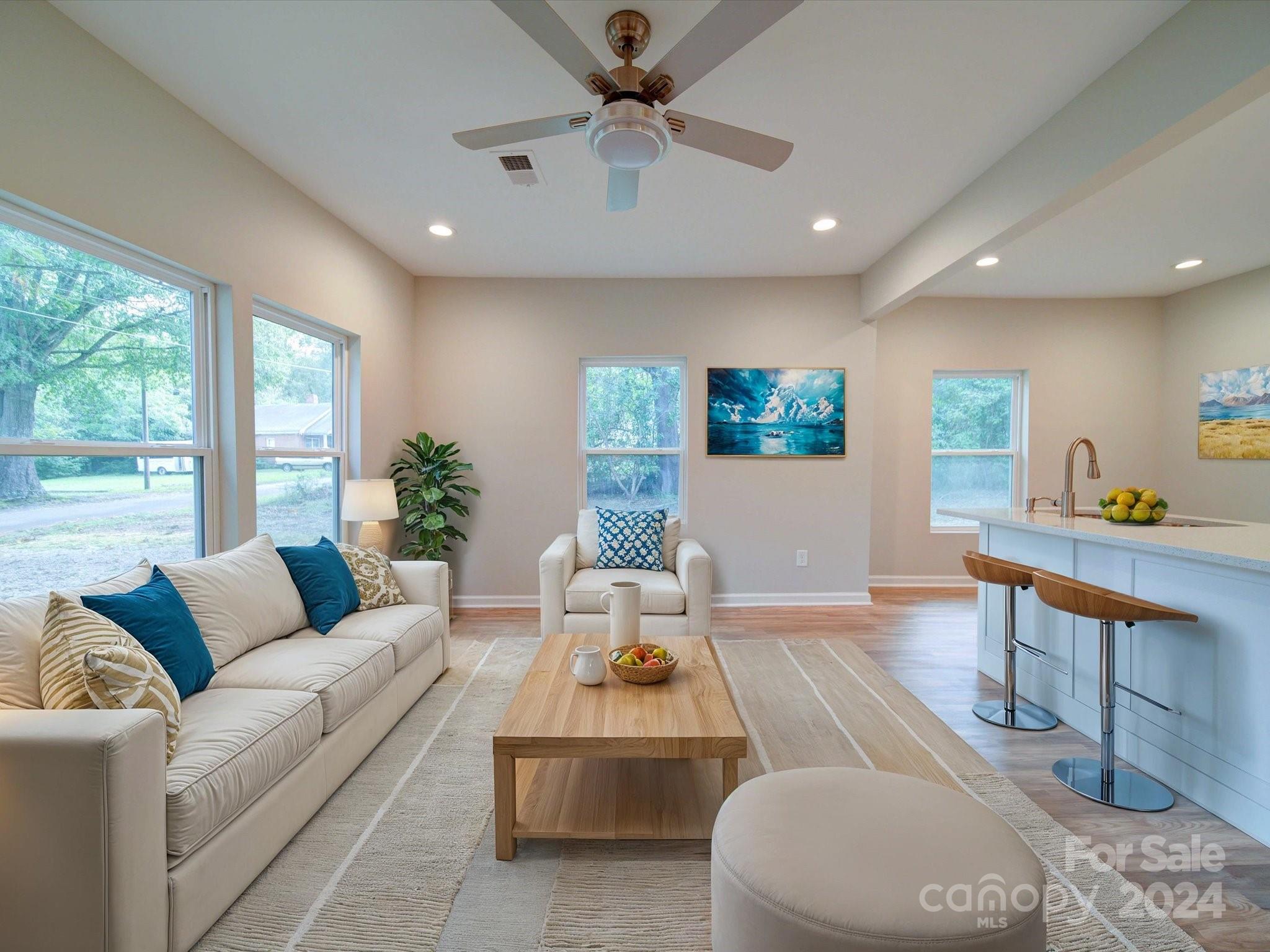 113 Graham Street Chester, SC 29706 - Photo 3 of 22 a living room with furniture and a large window
