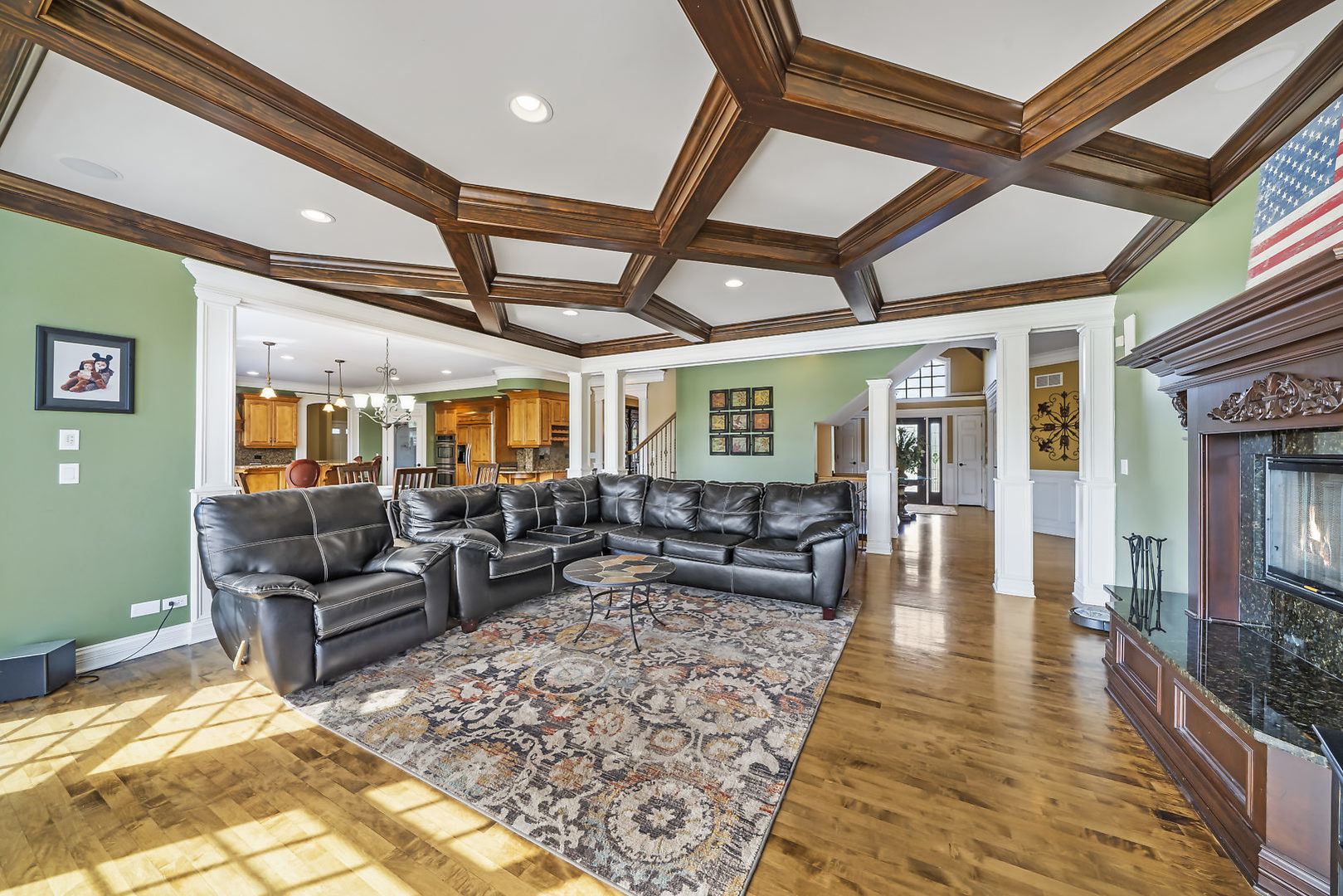 40W885 Campton Trail Road St. Charles, IL 60175 - Photo 7 of 29 a living room with furniture and wooden floor