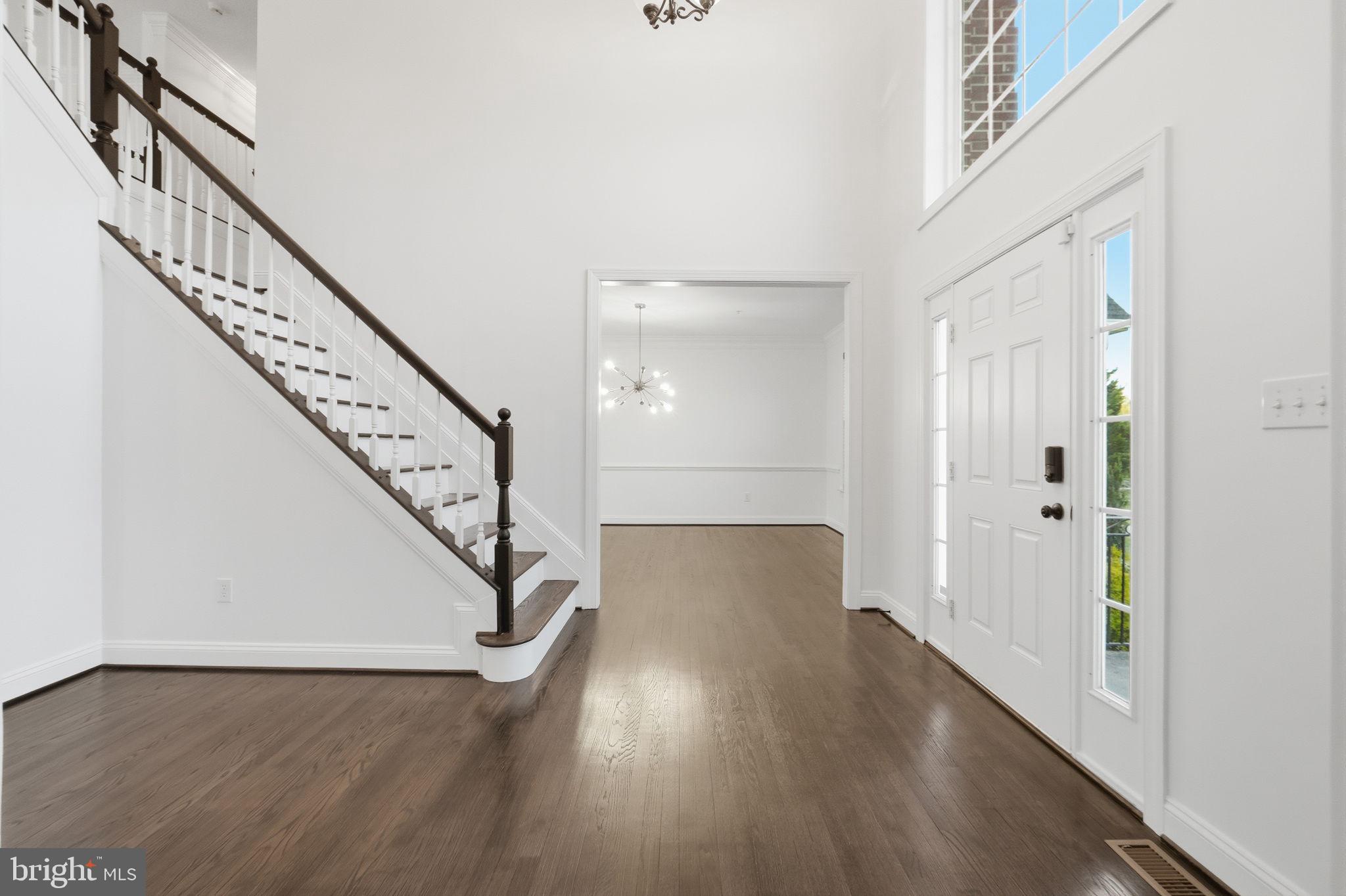 19081 Poplar Ridge Road Brandywine, MD 20613 - Photo 23 of 64 a view of an entryway with wooden floor
