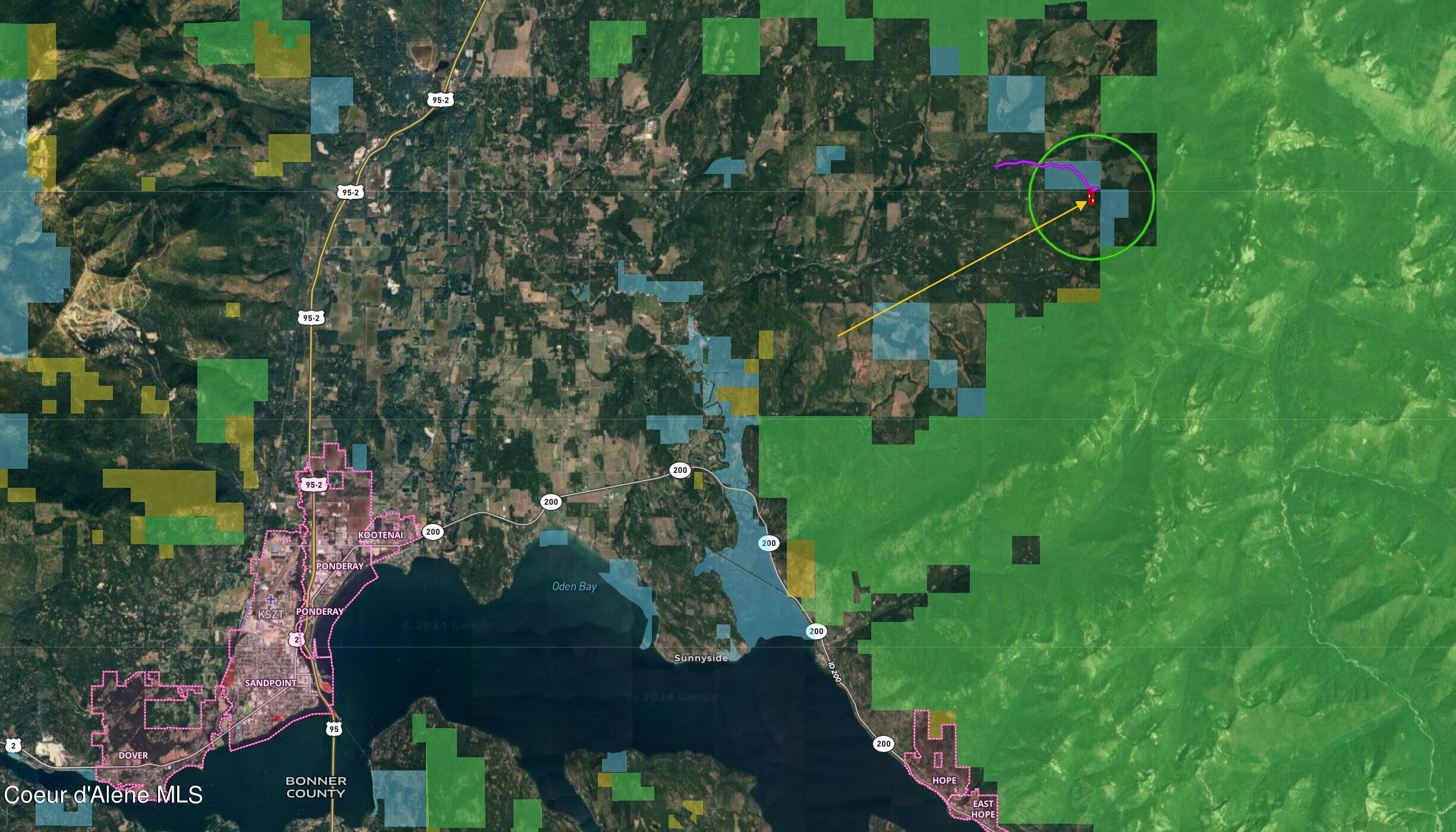 Nka Cross Mountain Road Sandpoint, ID 83864 - Photo 30 of 31 Map 3