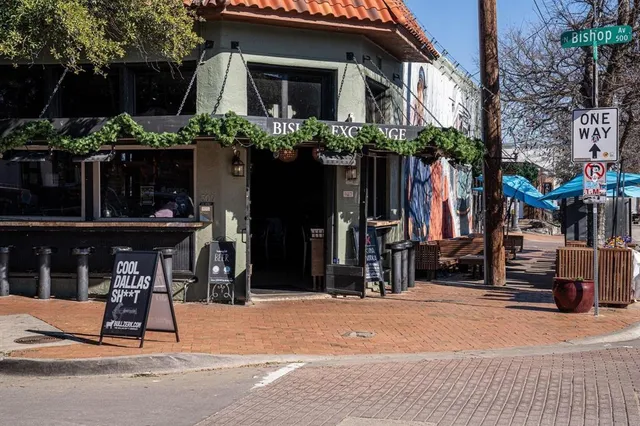 a front view of a building with street view