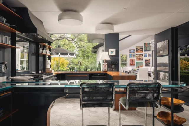 a room with furniture and window