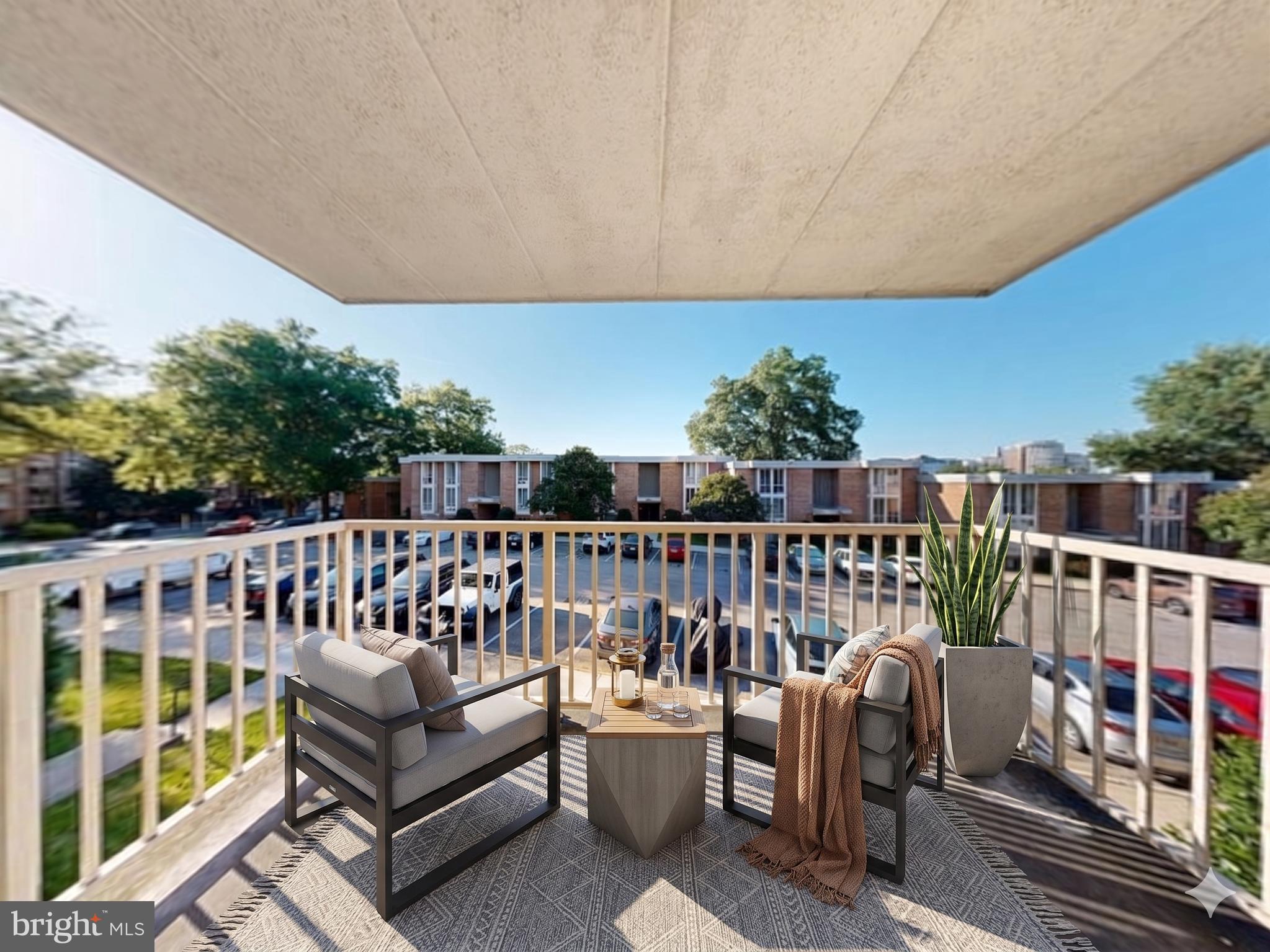 2622 Fort Farnsworth Road, Unit 216 Alexandria, VA 22303 - Photo 12 of 51 Balcony
