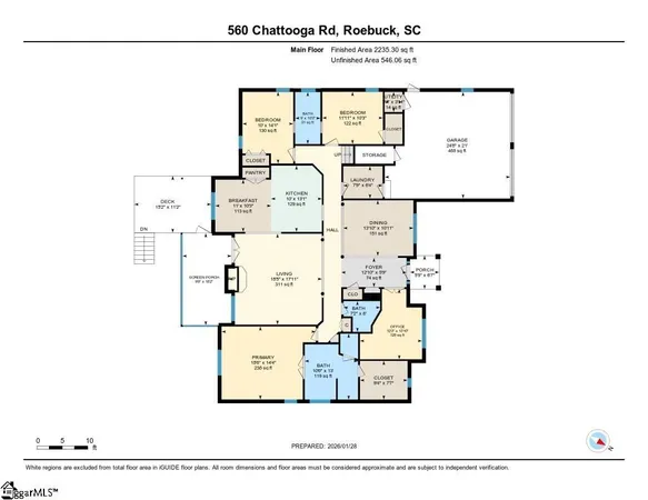 $570,000 | 560 Chattooga Road, Roebuck, SC 29376