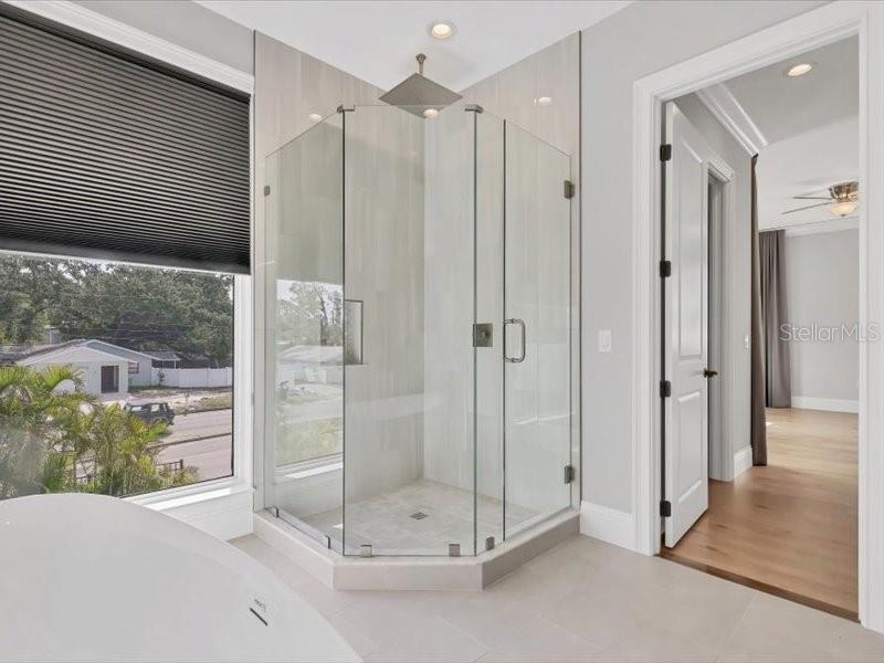 4112 Swift Road Sarasota, FL 34231 - Photo 27 of 41 a bathroom with a shower and a sink