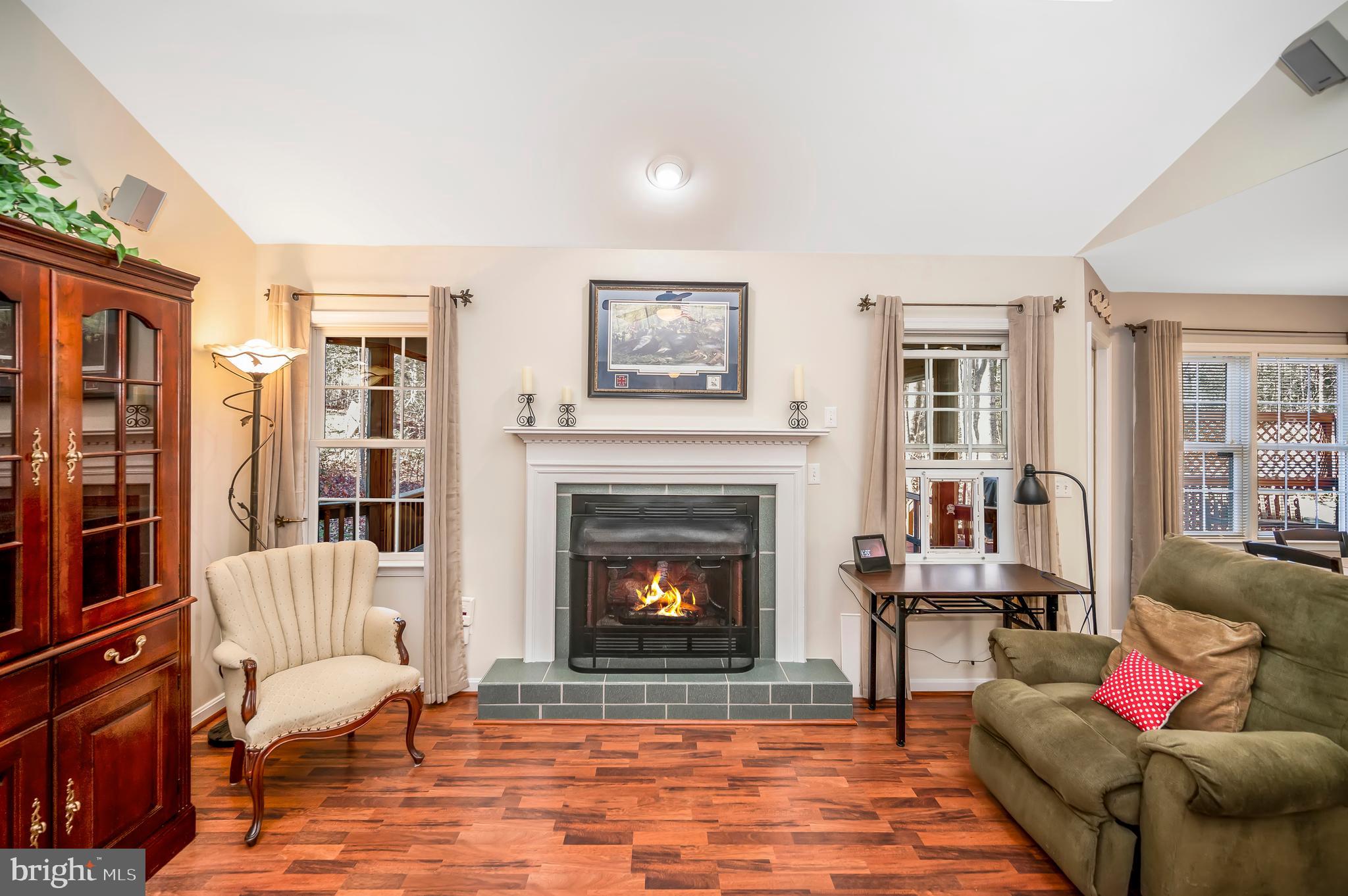 206 Battlefield Road Locust Grove, VA 22508 - Photo 9 of 45 Cozy fireplace help sets the tone.
