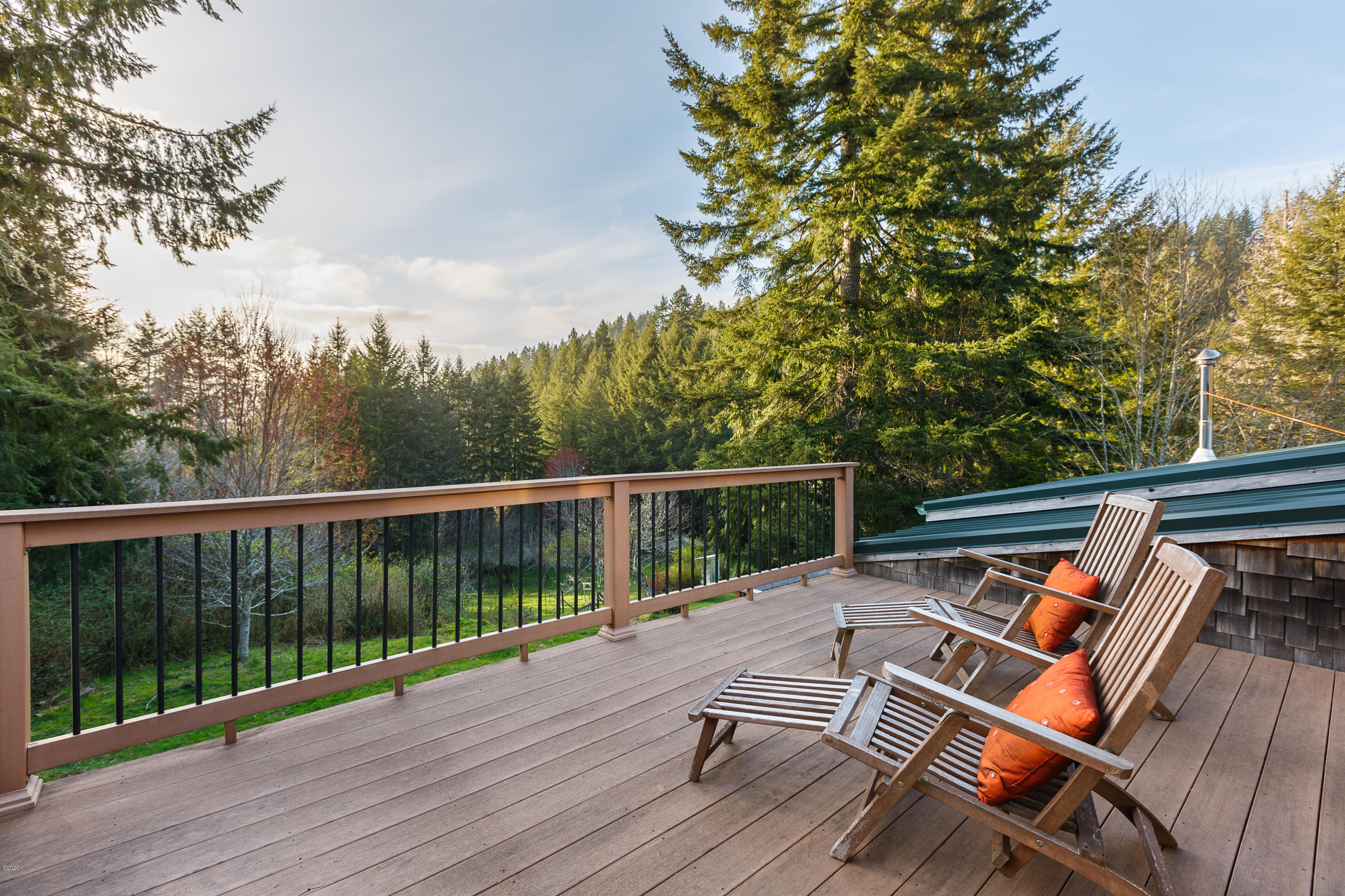 1266 North Yachats River Road Yachats, OR 97498 - Photo 20 of 79 Deck off Master Suite