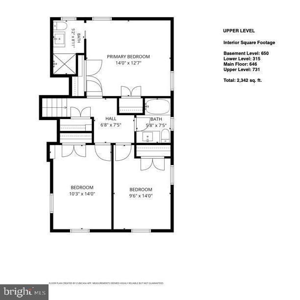 8212 Hawthorne Road Bethesda, MD 20817 - Photo 28 of 67 Upper Level
