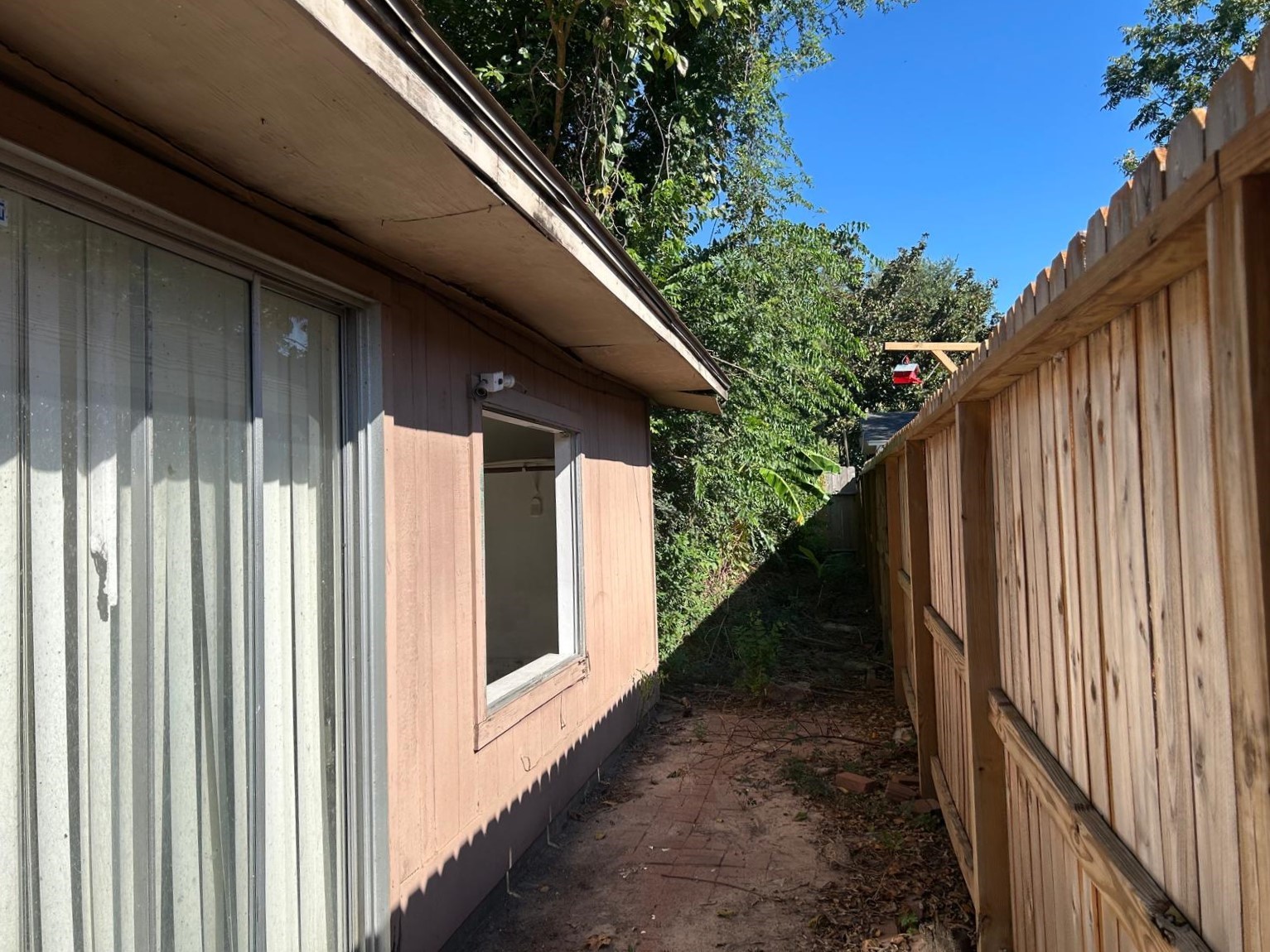 3838 Buckhurst Drive Houston, TX 77066 - Photo 20 of 21 a view of a house with backyard and wooden floor