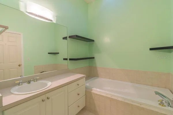 a view of a bathroom with a shower