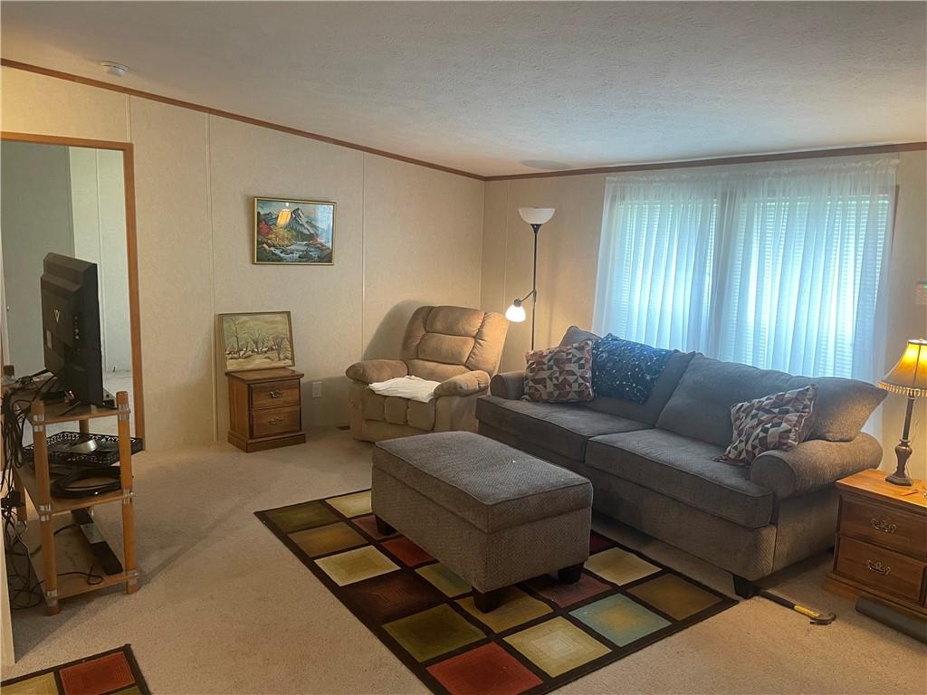 14624 Gilliland Road Linesville, PA 16424 - Photo 16 of 23 a living room with furniture and a flat screen tv