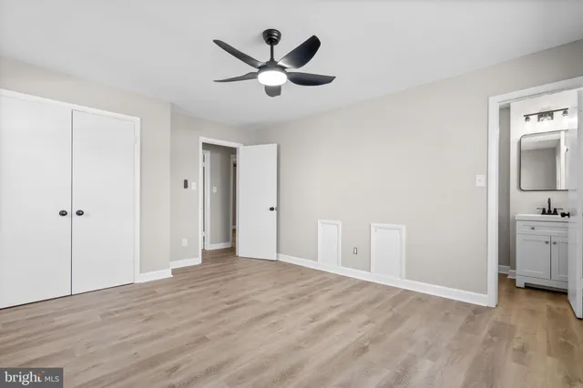 wooden floor in an empty room