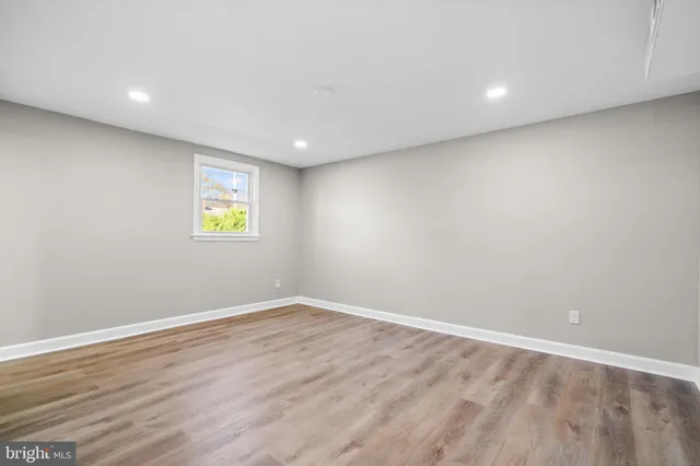 a view of empty room