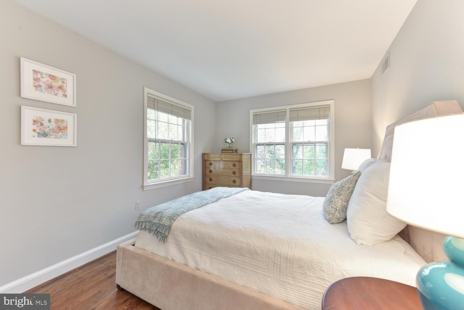 6307 Fort Hunt Road Alexandria, VA 22307 - Photo 25 of 58 Second bedroom with hardwood floors