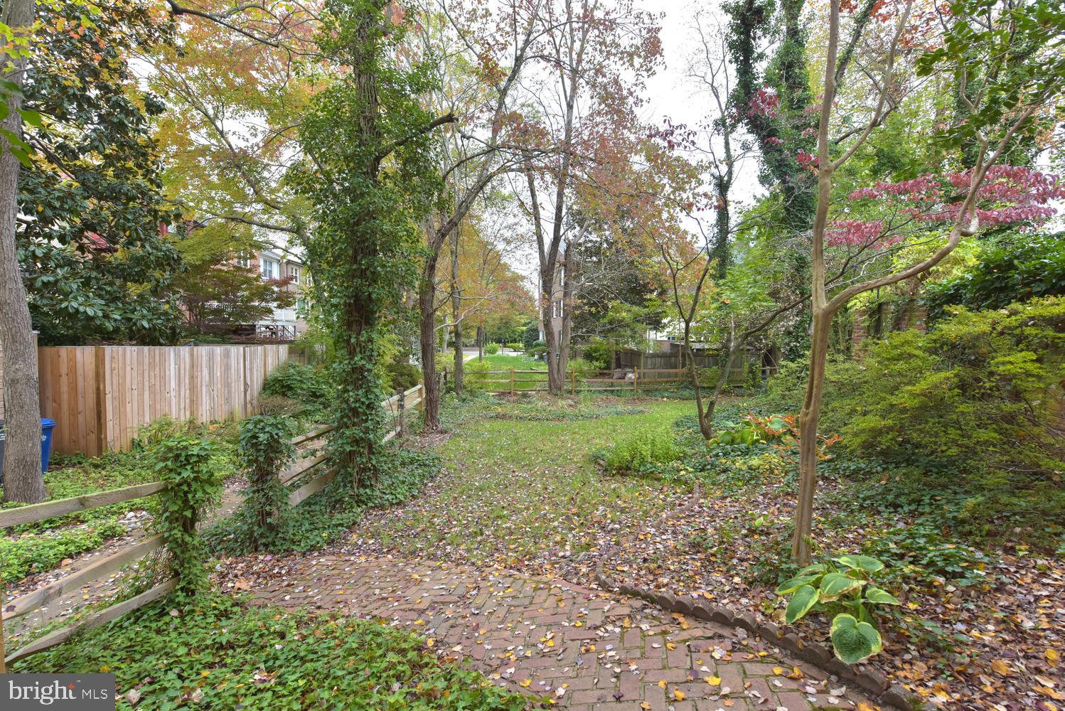 6307 Fort Hunt Road Alexandria, VA 22307 - Photo 47 of 58 Extensive yard beyond patio