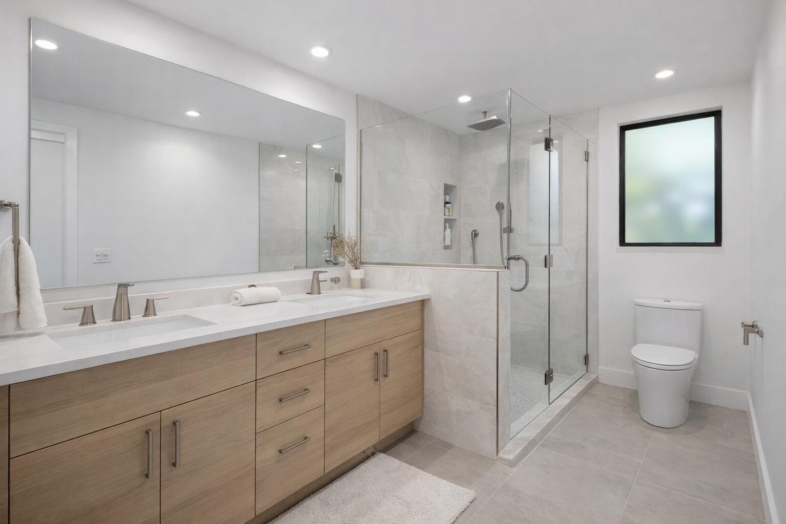 6535 Parkview Drive, Unit B Boca Raton, FL 33433 - Photo 33 of 37 virtual guest bathroom