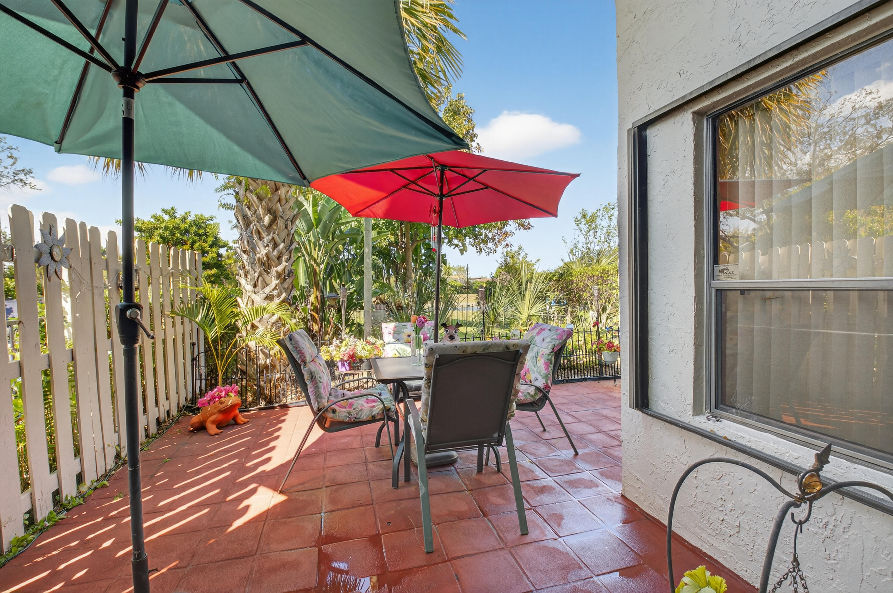 patio to relax