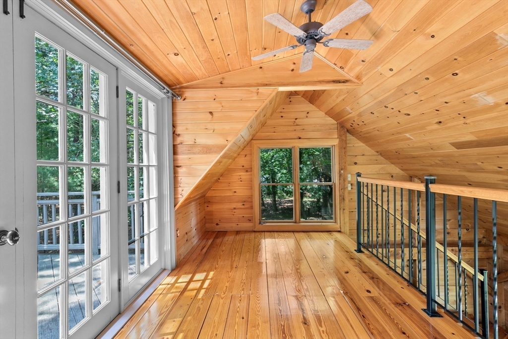 22 Marcus Road Sharon, MA 02067 - Photo 35 of 42 a view of balcony with wooden floor