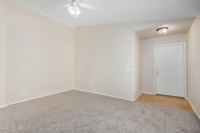 a front view of a house with entertaining space