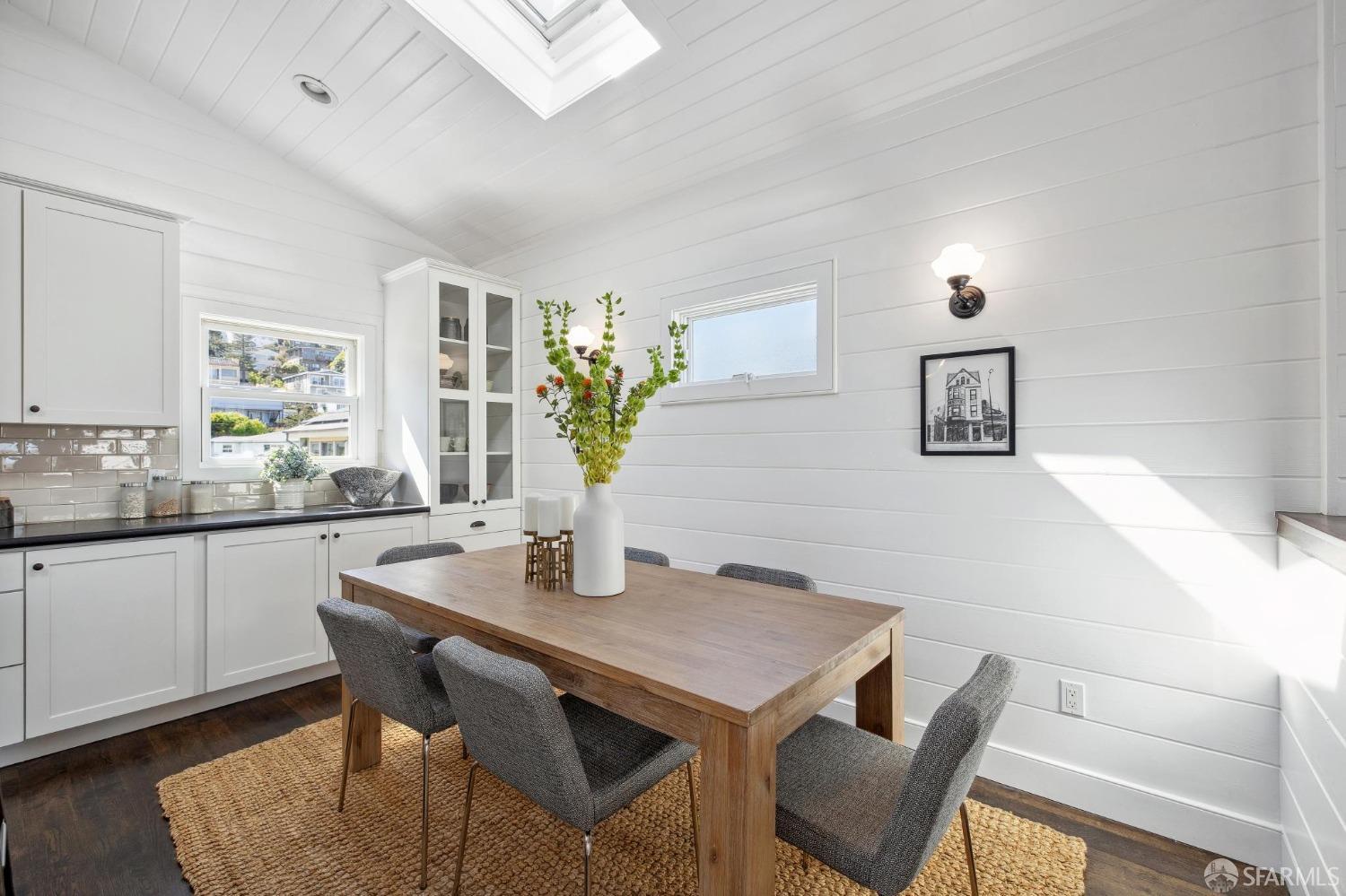 312 Kent Road Pacifica, CA 94044 - Photo 22 of 70 a dining room with furniture and window