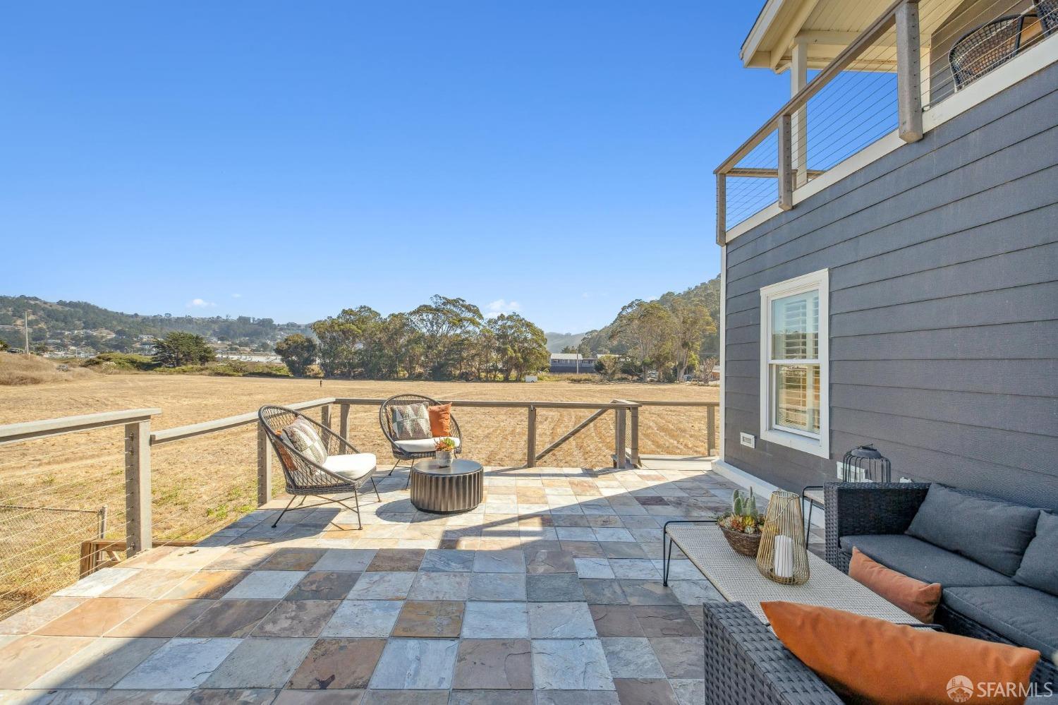 312 Kent Road Pacifica, CA 94044 - Photo 40 of 70 a view of a terrace with furniture