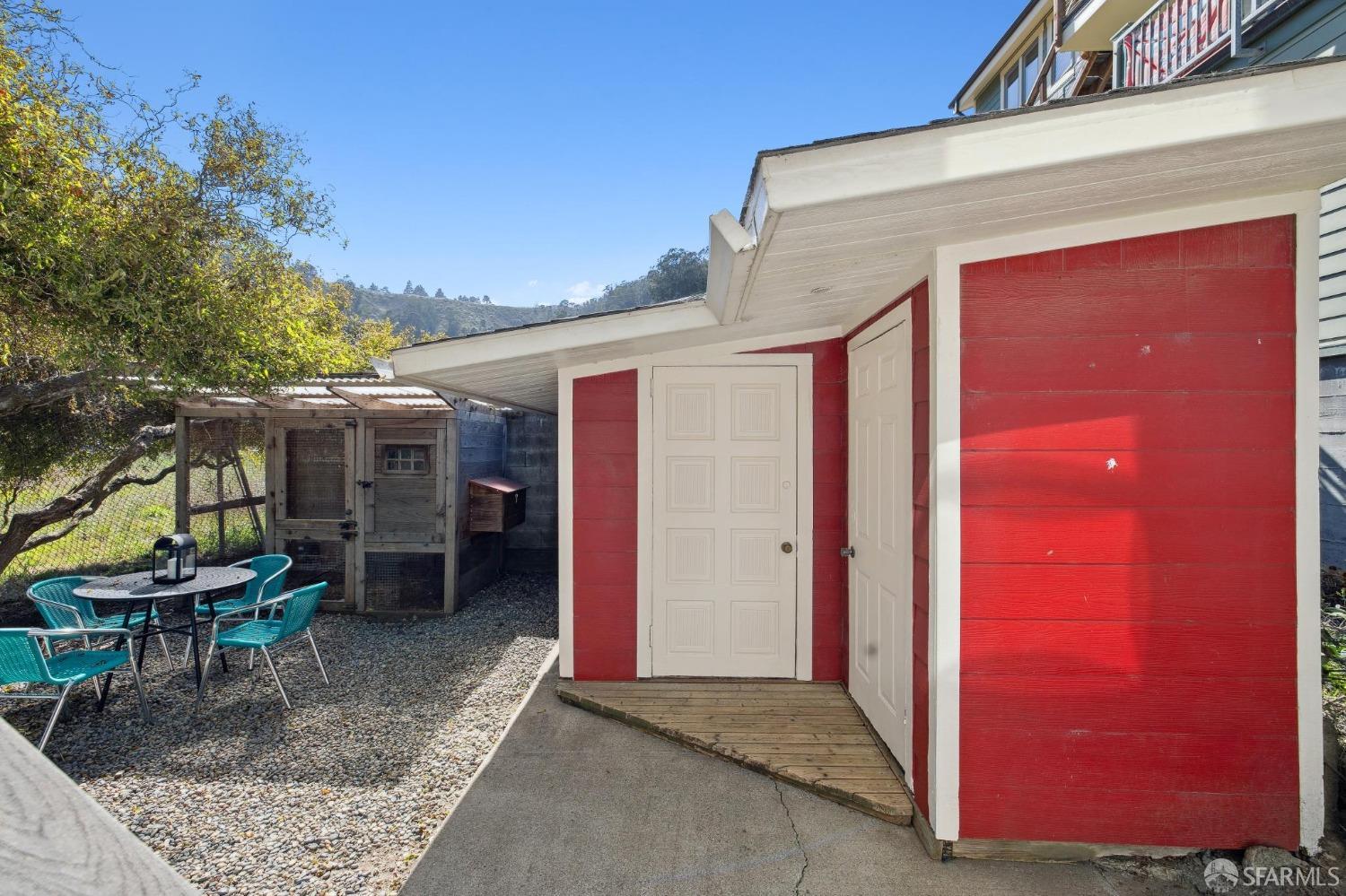 312 Kent Road Pacifica, CA 94044 - Photo 52 of 70 a view of a house with backyard and sitting area