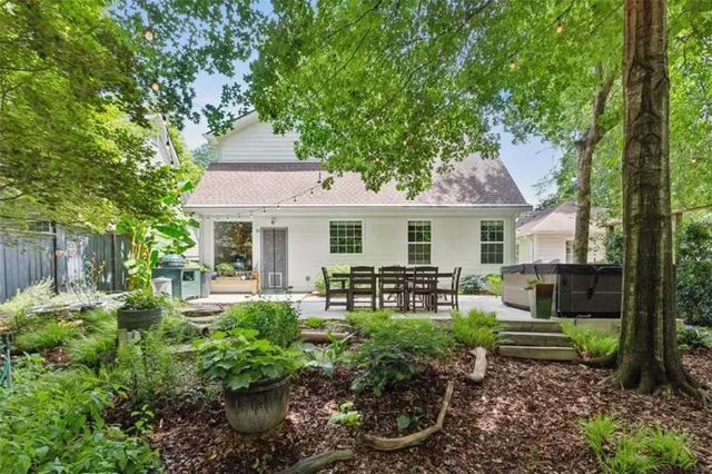 a view of outdoor space and yard