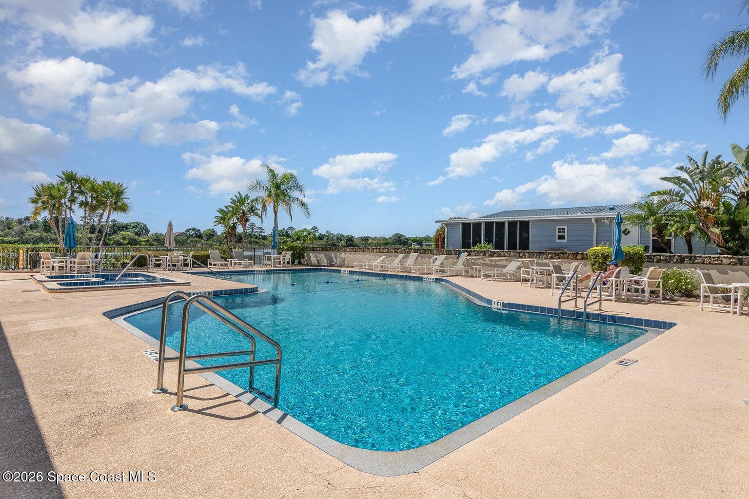 176 Woodsmill Boulevard, Unit 177 Cocoa, FL 32926 - Photo 55 of 63 Lost Lakes Pool