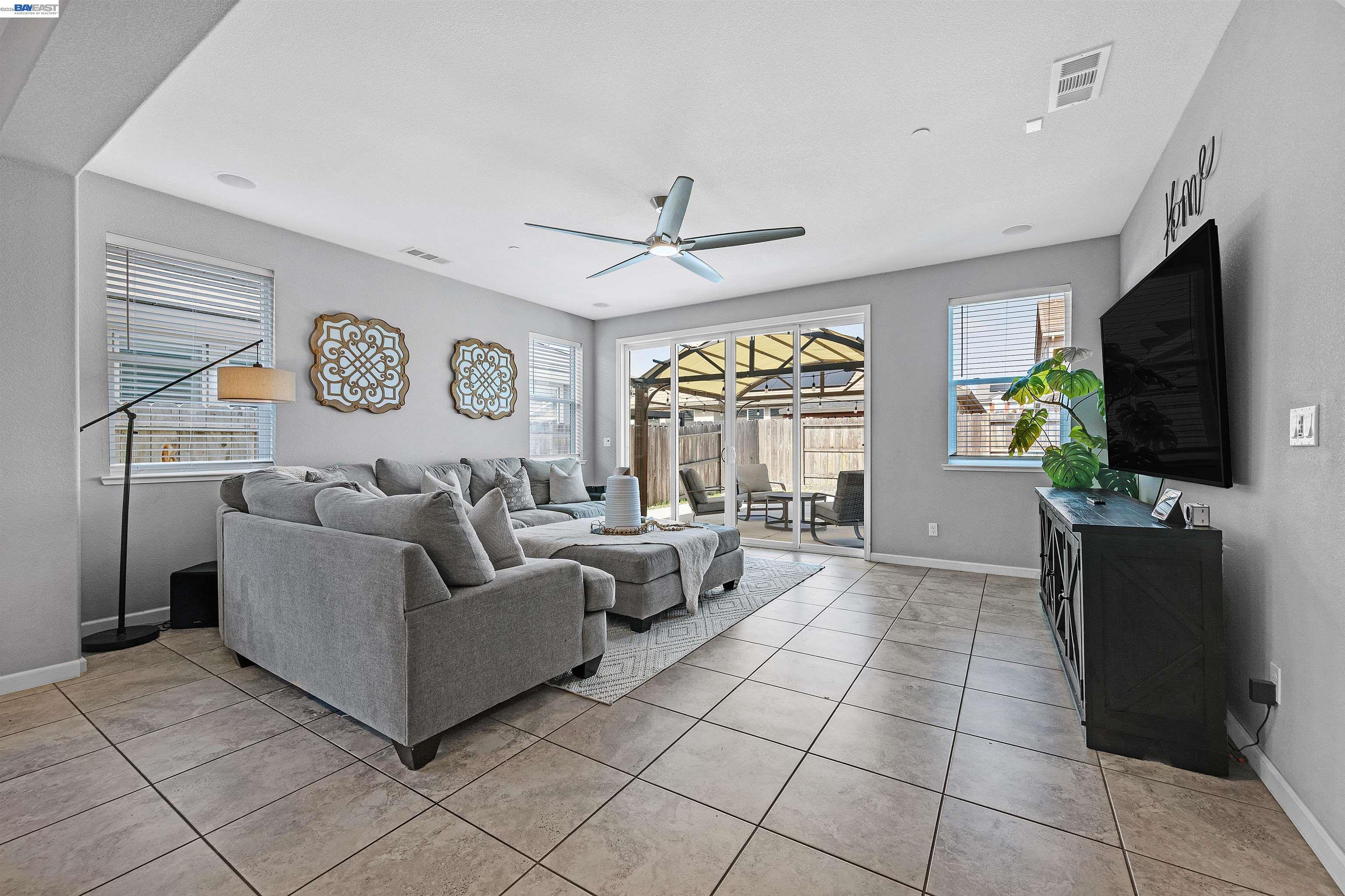 1589 Friendly Street Manteca, CA 95337 - Photo 15 of 50 a living room with furniture and a flat screen tv