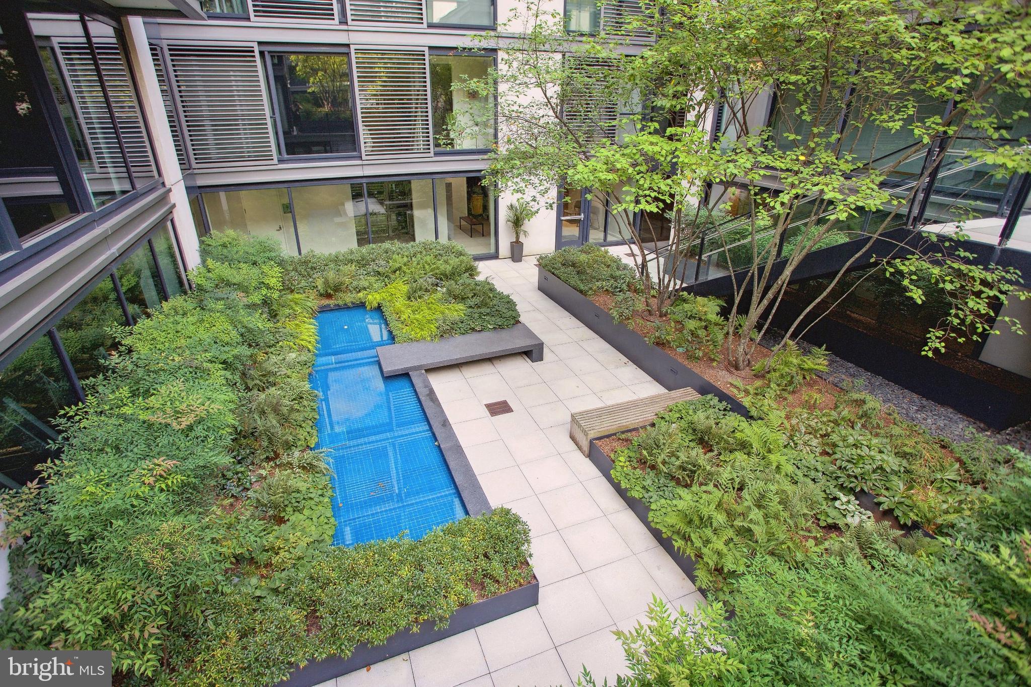 925 H Street Northwest, Unit 707 Washington, DC 20001 - Photo 10 of 43 Residences Private Courtyard South