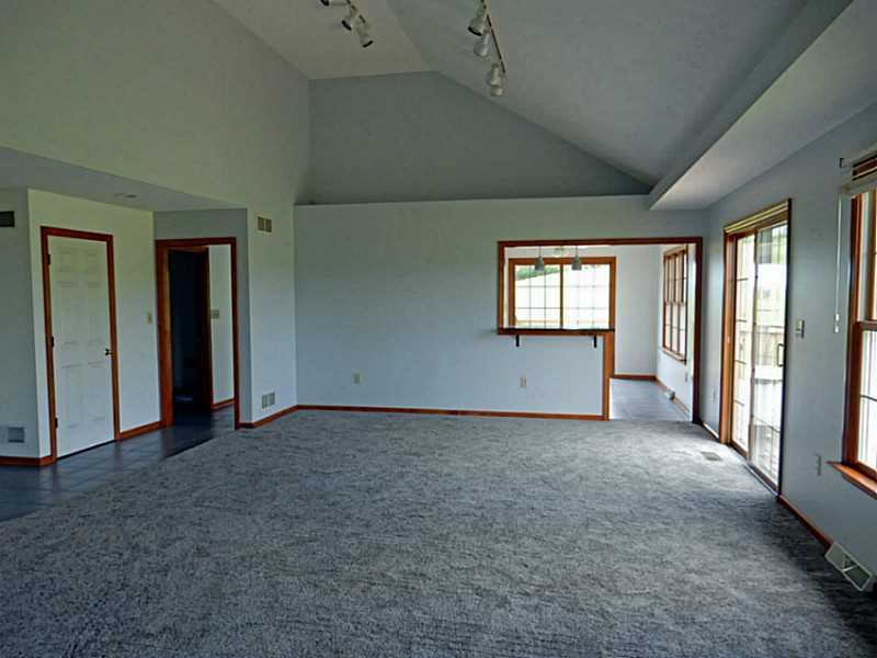 340 Church Road Fombell, PA 16123 - Photo 5 of 19 Living Room. ROOMS FLOW WELL