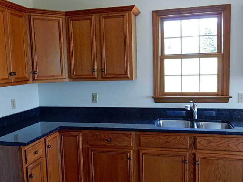 340 Church Road Fombell, PA 16123 - Photo 7 of 19 Kitchen. NICE OAK CABINETS AND NEW GRANITE COUNTERS