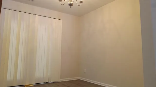 a view of a small space