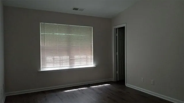 wooden floor in an empty room