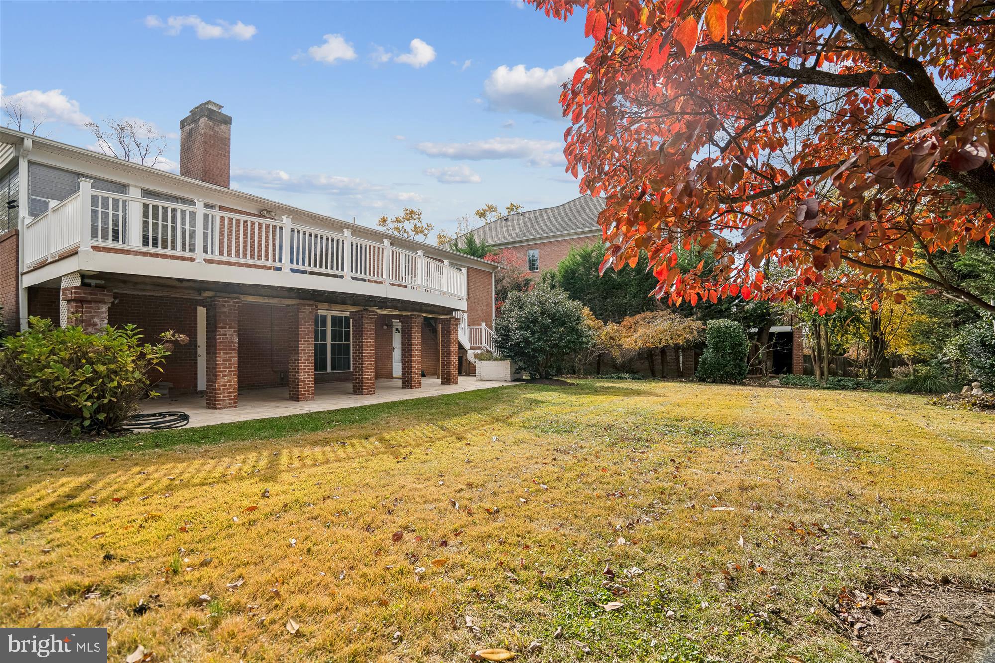 5813 Midhill Street Bethesda, MD 20817 - Photo 44 of 55 a view of a house with a yard