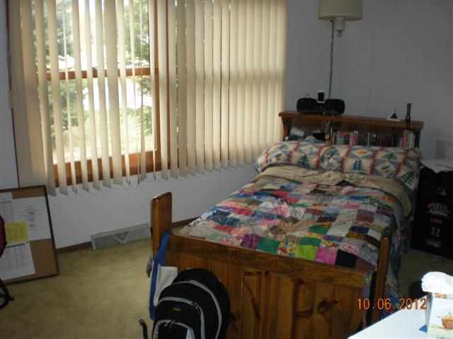 201 West Division Road Shannon, IL 61078 - Photo 9 of 12 a bedroom with bed and a window