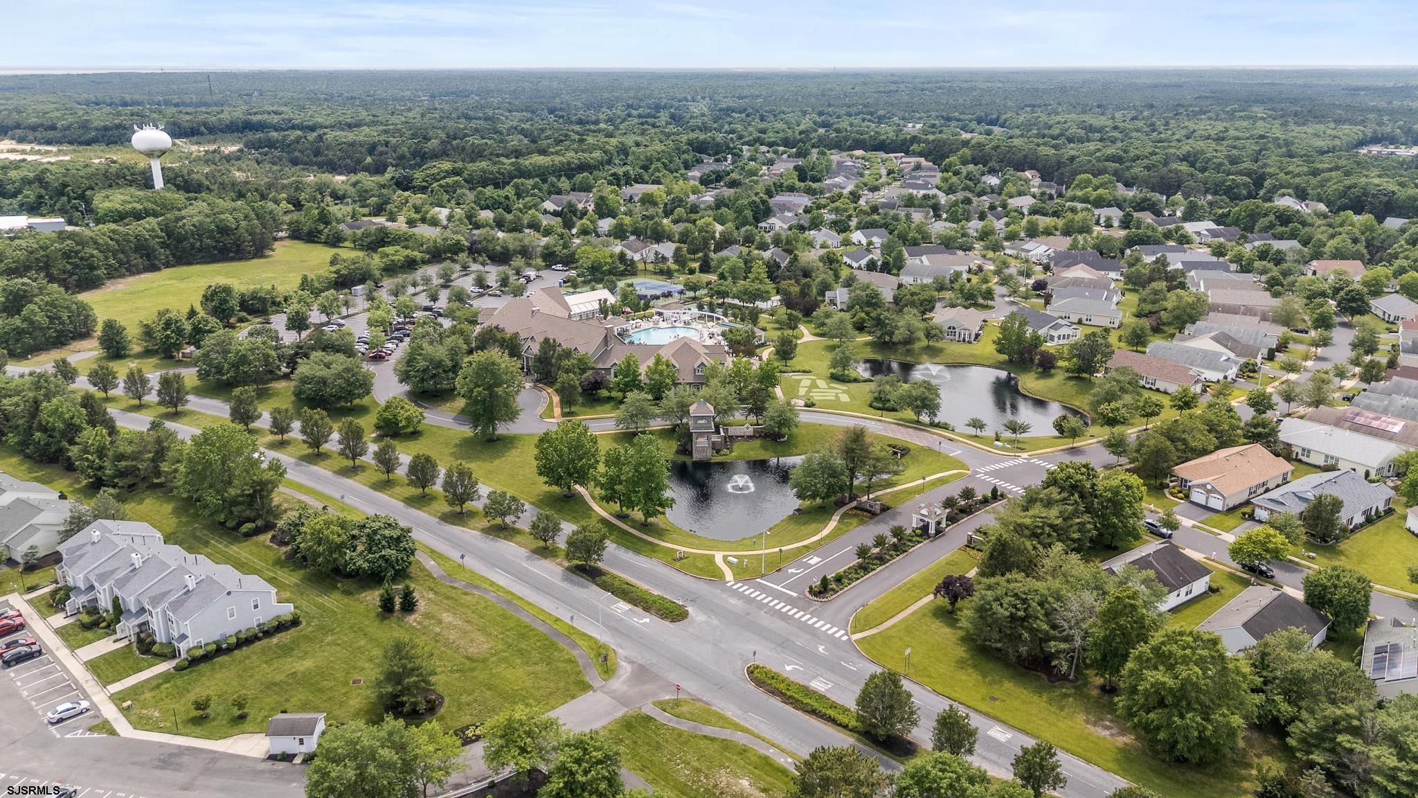102 Warwick Road Galloway Township, NJ 08205 - Photo 35 of 45 an aerial view of residential houses with outdoor space