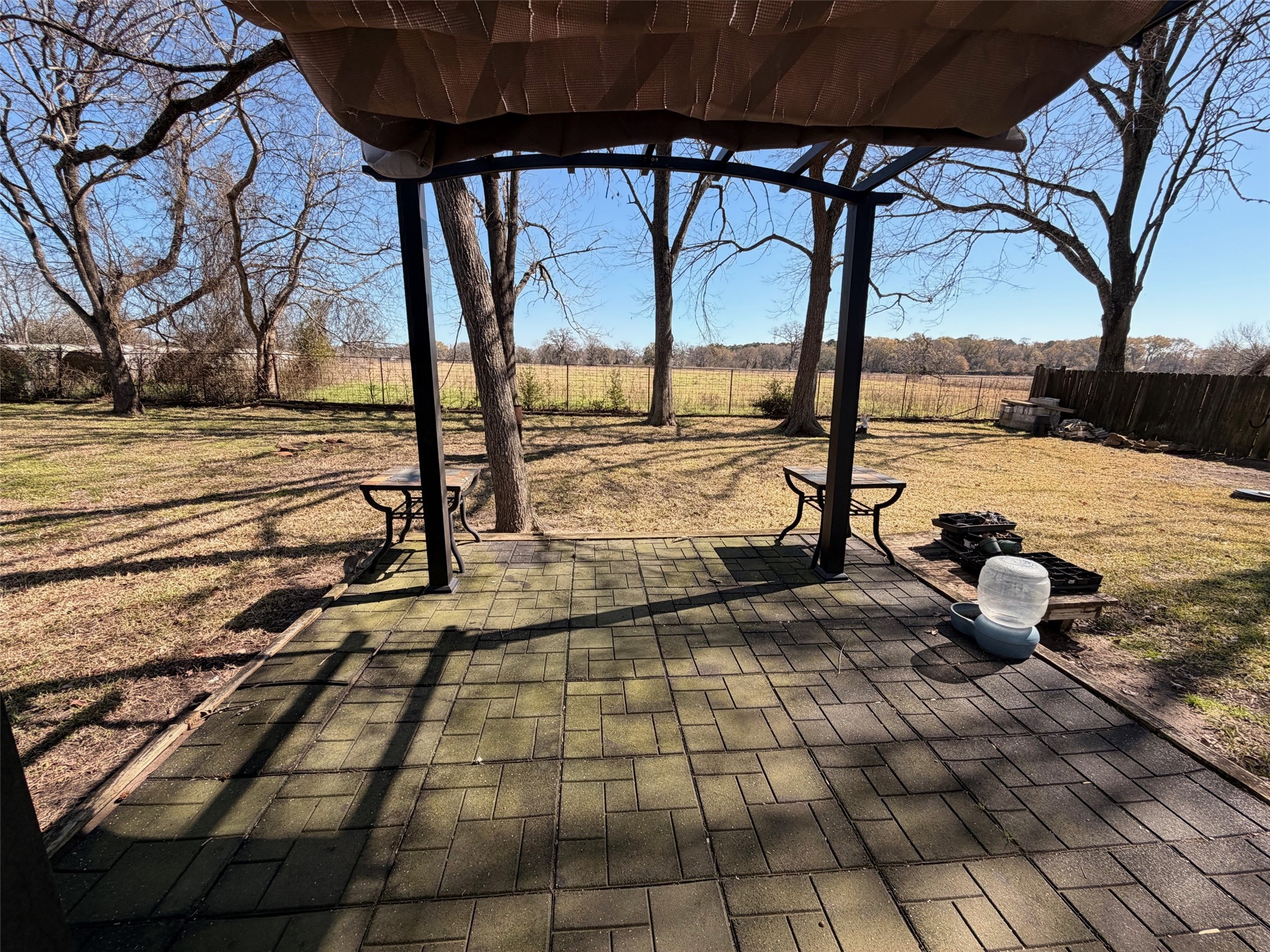 11974 North Ridgeway Willis, TX 77318 - Photo 5 of 14 Backyard Ranch views