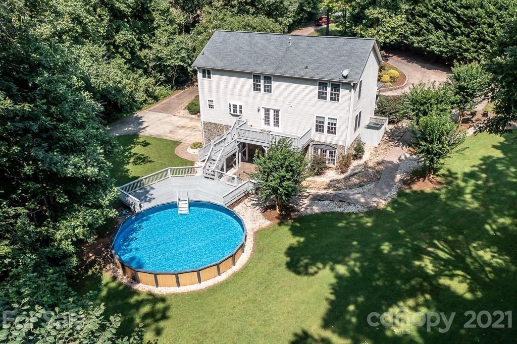 7230 Denmark Drive Denver, NC 28037 - Photo 39 of 41 an aerial view of a house with yard swimming pool and outdoor seating