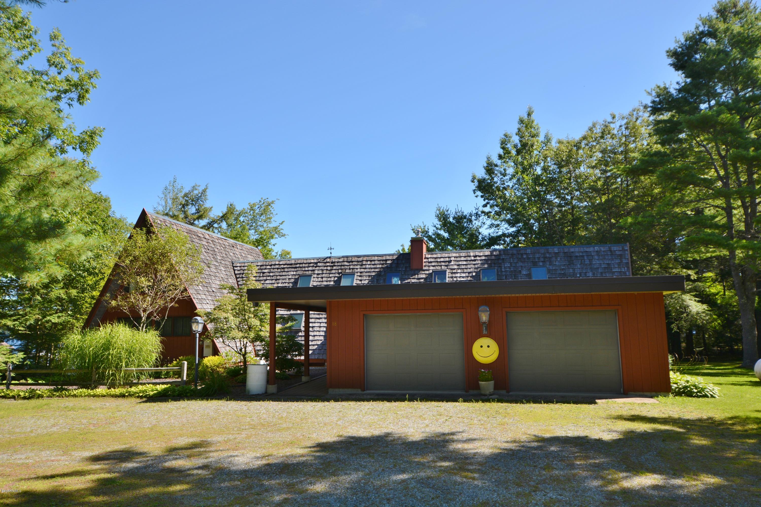 18 Moody Goodman Road Otis, MA 01029 - Photo 28 of 29 a view of a house with a yard