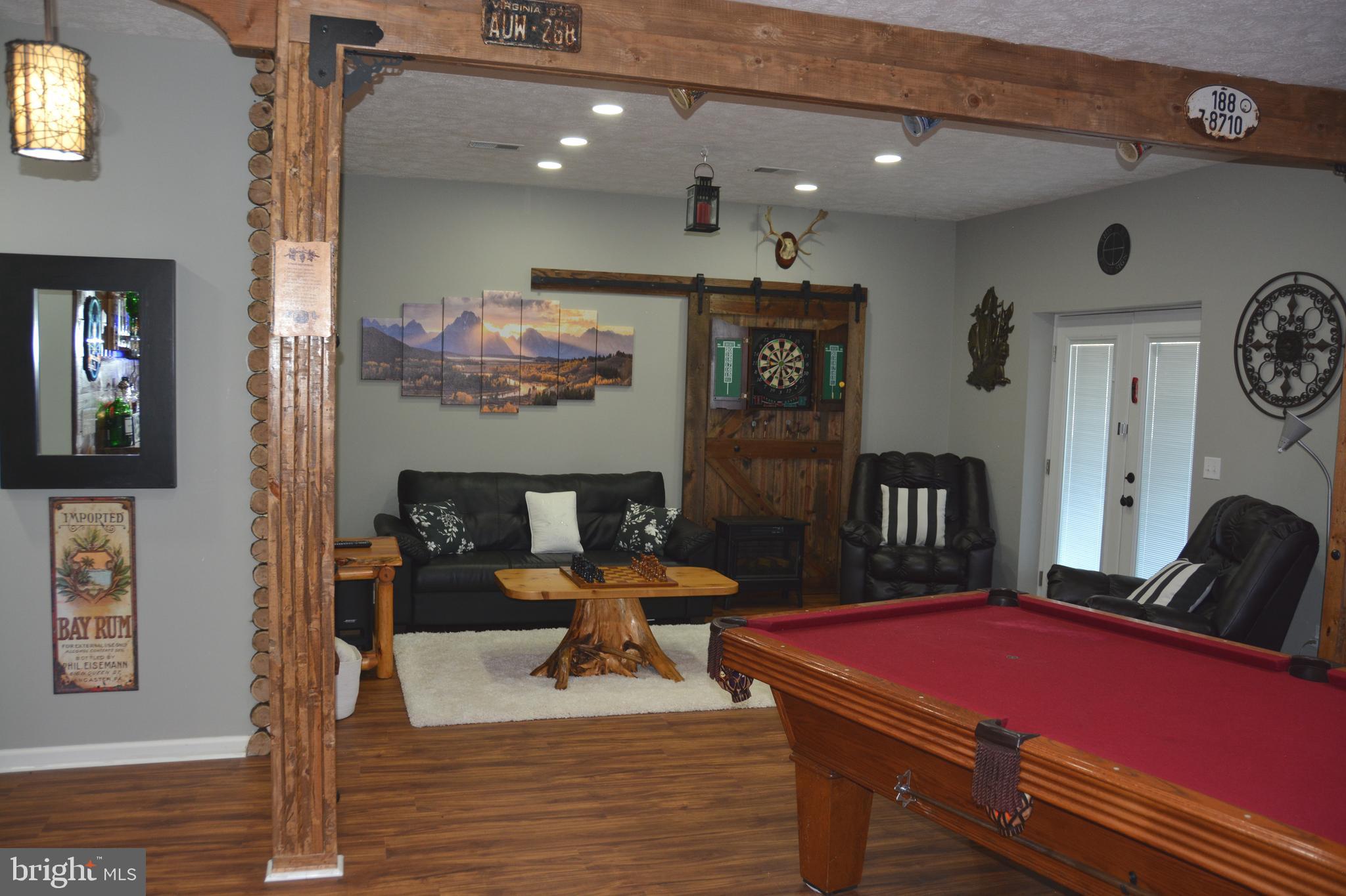 400 Locust Ridge Moorefield, WV 26836 - Photo 40 of 87 a reading room with furniture and wooden floor