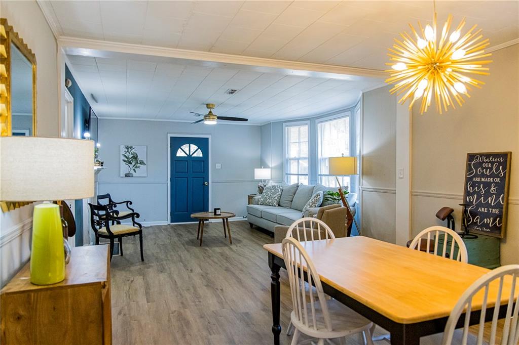 27 Oak Street Northeast Rome, GA 30161 - Photo 14 of 27 a living room with furniture and wooden floor