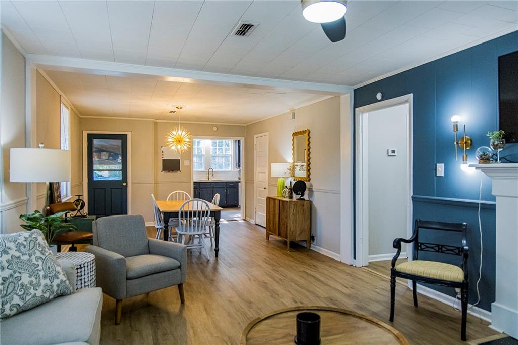 27 Oak Street Northeast Rome, GA 30161 - Photo 7 of 27 a living room with furniture and wooden floor