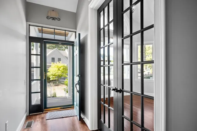 a view of an entryway