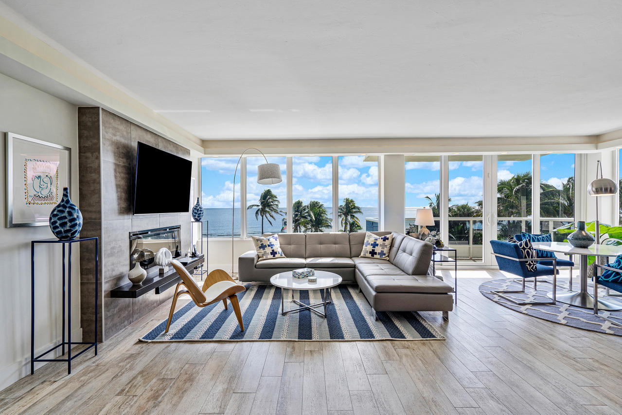 Living Room with Ocean View