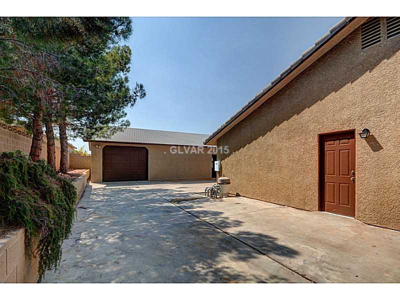416 Blackridge Road Henderson, NV 89015 - Photo 34 of 35 Property Photo. RV driveway inside the property gates.