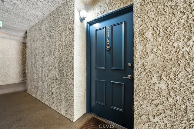 a view of front door