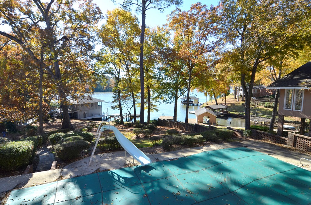 5462 Roaring Branch Road Columbus, GA 31904 - Photo 33 of 39 Gunite Pool with Slide